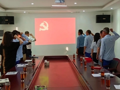 不忘初心，砥礪前行——?jiǎng)?chuàng)輝電氣黨支部開展“對(duì)黨說句心里話”主題黨日活動(dòng)