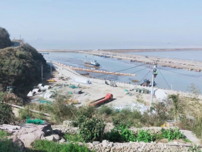 浙江金七門核電廠混凝土攪拌站及砂石廠臨時(shí)供電工程一階段順利送電！